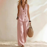 Lyla | Women's Two Piece Set with Tank Pants