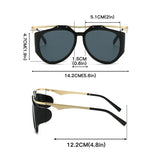 Apollo | Vintage Sunglasses with UV400 and Pilot Frame