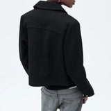 Nancy | Women's Cropped Zip-Front Jacket with Structured Fit