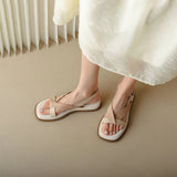 Valetta | Women's Platform Sandals with Cross-Strap and Buckle