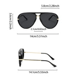 Freya | Women's Aviator Sunglasses with Semi-Transparent Frame