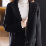 Johanna | Women's Wool Blend Blazer with Tailored Relaxed Silhouette