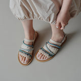 Alessia | Women's Sandals with Braided Strap and Slingback