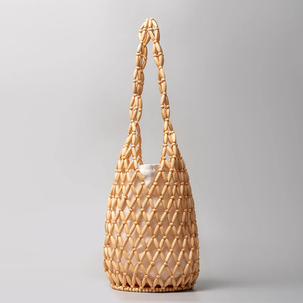 Havana | Women Bag with Net and Wooden