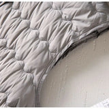 Janet | Women's Ultra-Light Hooded Duck Down Vest with Slim Fit