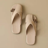 Bellamy | Women’s Sandals with Cross-Strap Buckle and Cushioned