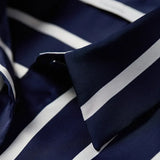 Maren | Women Blouse With Satin Stripe Design