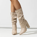 Madison | Women Boots with Pleated Shaft and Toe