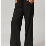 Ayla | Women's Straight Leg Running Pants with Elastic Waist