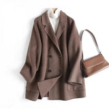 Morgan | Women's Mid-Length Wool Coat with Relaxed Silhouette