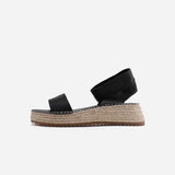 Ophelia | Women's Sandals with Leather Straps and Platform