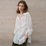 Claire | Women Shirt With Linen Oversized Fit