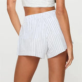 Eleanor | Women Shorts with Elastic Waist and Wide-leg