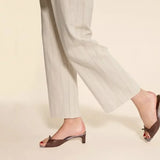 Vinetta | Women Mules with Square Toe and Bow