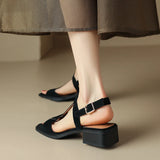 Mirea | Women Sandals with T-Strap and Cushioned Heel