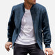 Laricci | Men’s Refined Suede Bomber Jacket
