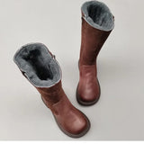 Aubrey | Women’s Riding Boots with Leather and Wool
