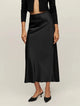 Sienna | Women's Skirt with Satin Fabric and Standard Fit