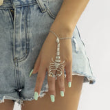 Nyx | Unisex Ring with Scorpion Design and Bracelet