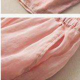 Fleurine | Women's Billowed Wide Leg Pants with Drawstring Waist