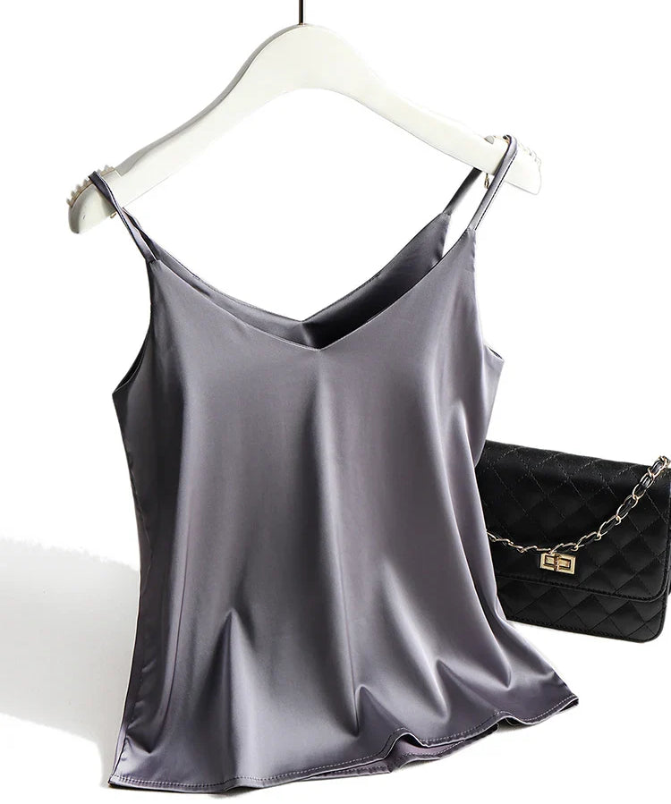 Madison | Women Camisole Tops with Silk Blend Layering