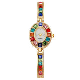 Luminelle | Women Wrist Watch with Quartz Movement and Rhinestones