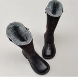 Aubrey | Women’s Riding Boots with Leather and Wool