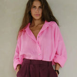 Capri | Women Shirt With Cotton Relaxed Fit