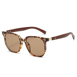 Sarah | | Women's Sunglasses with Wooden Arms and Square Frame