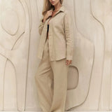 Maisie | Women's Cotton Linen Two Piece Set
