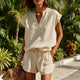 Juliette | Women's Two Piece Lounge Set Shorts
