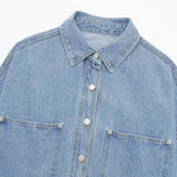 Addison | Women Shirt Jacket With Cotton Denim