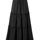 Lorette | Women's Skirt with Drawstring Waist and Side Pockets