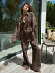 Ellis | Women's Cotton Two Piece Set Trousers