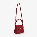 Clara | Women Bag with Leather and Gold Clasp
