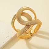 Empress | Women Cuff with Coil Design and Zinc Alloy