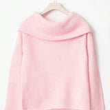 Clara | Women Top With Off Shoulder Knit