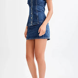 Dakota |  Women's Denim Two Piece Set Skirt