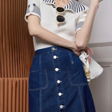 Edith | Women Top With Lightweight Cotton Fabric