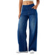 Daphne | Women's Stretch Denim Pants with Elastic Waistband