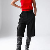 Marenton | Women Knit Top With Wool Cashmere Blend