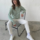 Marinière | Women Tee With Striped Pattern Design