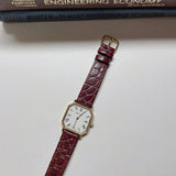 Estoria | Women Wrist Watch with Square Case and Roman Numerals