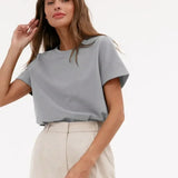 Elise | Women Tee With Relaxed Fit And Cotton