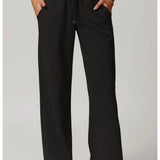 Ayla | Women's Straight Leg Running Pants with Elastic Waist