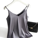 Madison | Women Camisole Tops with Silk Blend Layering