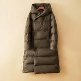 Isabella | Women's Full-Length Duck Down Parka with Structured Hood