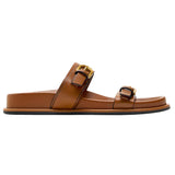 Lucia | Women's Slides with Double Straps and Leather