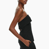 Amelia | Women’s Linen Strapless Tube Crop Top