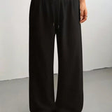 Clarissa | Women's Pants with Drawstring Waistband and Wide Legs